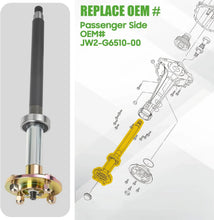 Load image into Gallery viewer, Passenger Side Rear Axle Shaft Assembly (Long) for Yamaha G29 Golf Cart