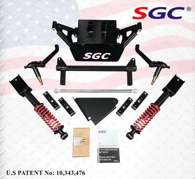 SGC 6″ A-Arm Lift Kit for 2017-Up Solid Axle Yamaha Drive 2 Fleet Model Golf Car