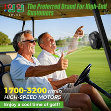 Load image into Gallery viewer, Magnetic Golf Cart Fan | Battery Powered Portable Cooling Fan | Universal Mount