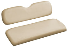 Load image into Gallery viewer, SGC NOMAD Rear Flip Seat Kit for EZGO RXV Golf Carts - Buff Cushions, Cargo Bed &amp; Safety Grab Bar
