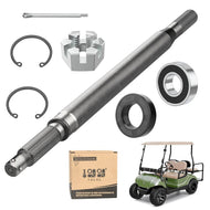 Driver Side Rear Axle Shaft with Bearing & Seal Kit for Yamaha G16, G19, G22 & Drive