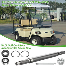 Load image into Gallery viewer, Driver Side Rear Axle Shaft with Bearing &amp; Seal Kit for Yamaha G16, G19, G22 &amp; Drive