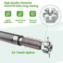 Load image into Gallery viewer, Driver Side Rear Axle Shaft with Bearing &amp; Seal Kit for Yamaha G16, G19, G22 &amp; Drive