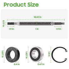 Load image into Gallery viewer, Driver Side Rear Axle Shaft with Bearing &amp; Seal Kit for Yamaha G16, G19, G22 &amp; Drive