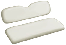Load image into Gallery viewer, SGC NOMAD Rear Flip Seat Kit for EZGO RXV Golf Carts – White Cushions, Cargo Bed &amp; Safety Grab Bar