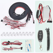 Load image into Gallery viewer, Upgraded RGB LED Under-Glow Light Strip Kit with Music Sync for Golf Cart