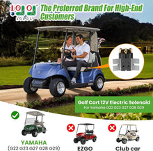 Load image into Gallery viewer, 12V Golf Cart Starter Solenoid for Yamaha G22 G23 G27 G28 G29 (2003-Up) | Gas Models | OEM Replacement