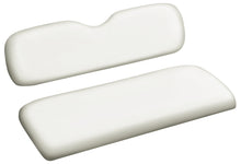 Load image into Gallery viewer, SGC NOMAD Rear Flip Seat Kit for EZGO RXV Golf Carts – Pure White Cushions, Cargo Bed &amp; Safety Grab Bar