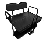 NOMAD Black Rear Flip Seat Kit for Yamaha Drive 2 Golf Cart