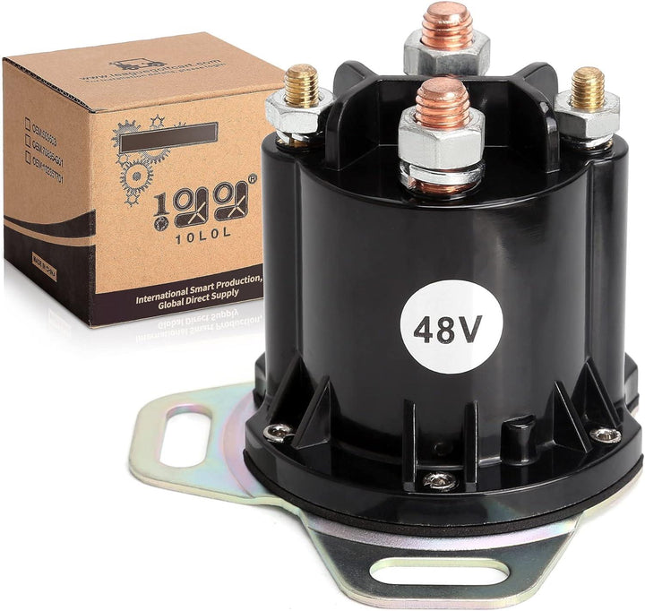 48V 150A Solenoid for EZGO RXV (2008-Up) | 4 Terminal Golf Cart Relay Replacement