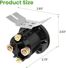 Load image into Gallery viewer, 12V Golf Cart Starter Solenoid for Yamaha G22 G23 G27 G28 G29 (2003-Up) | Gas Models | OEM Replacement