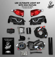 STEELENG Meteor 12V ULTIMATE LED Light Kit & Harness for Club Car Tempo Golf Cart
