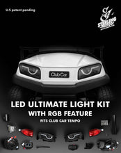 Load image into Gallery viewer, STEELENG Meteor 12V ULTIMATE LED Light Kit &amp; Harness for Club Car Tempo Golf Cart