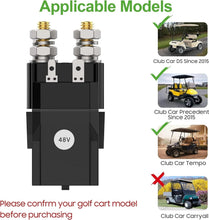 Load image into Gallery viewer, Club Car Precedent Solenoid 48V 200A (2015+) | Golf Cart Heavy Duty  Replacement