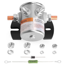 Load image into Gallery viewer, 36V Golf Cart Solenoid Kit w/ Resistor &amp; Diode for EZGO TXT, Medalist, Marathon (1986-Up) | Heavy Duty Relay