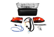 SGC 12V Deluxe LED Light Kit for Club Car Precedent Golf Cart – Brake, Turn Signals, Horn & Harness