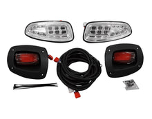 Load image into Gallery viewer, SGC 12V Deluxe LED Light Kit for EZGO RXV Golf Cart – Brake, Turn Signals, Horn &amp; Harness