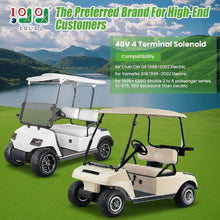 Load image into Gallery viewer, 48V Golf Cart Solenoid 4 Terminal 200A | EZGO Club Car Yamaha Solenoid Replacement