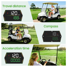 Load image into Gallery viewer, Universal Golf Cart GPS Speedometer – Digital Display with Overspeed Alert