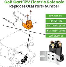 Load image into Gallery viewer, 12V Golf Cart Starter Solenoid for Yamaha G22 G23 G27 G28 G29 (2003-Up) | Gas Models | OEM Replacement