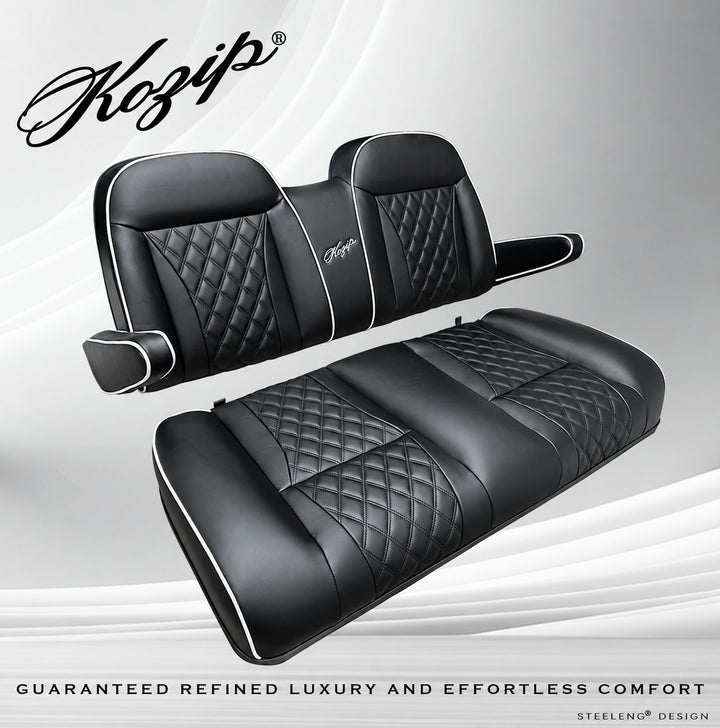 Kozip black and white front cushions for G29/Drive gas or electric and Drive2 electric