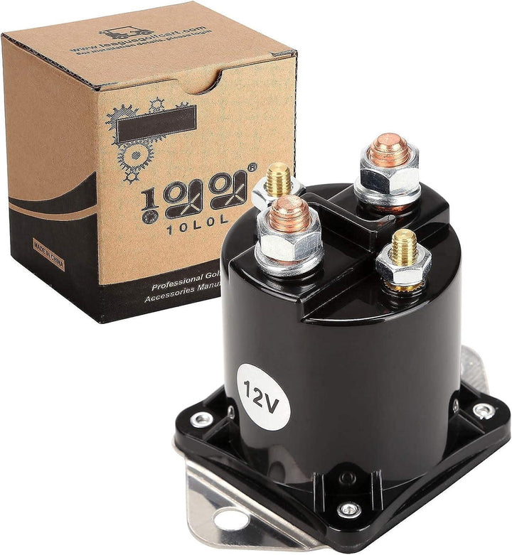 12V Golf Cart Solenoid for Club Car DS (1984-Up) & Precedent (2004-Up) | OEM 1013609 1012275
