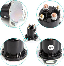 Load image into Gallery viewer, 48V 150A Solenoid for EZGO RXV (2008-Up) | 4 Terminal Golf Cart Relay Replacement