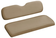Load image into Gallery viewer, SGC NOMAD Rear Flip Seat Kit for EZGO RXV Golf Cart – Tan Cushions, Cargo Bed, Grab Bar &amp; Trailer Hitch