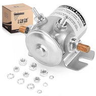 12V Starter Solenoid for EZGO Marathon Gas (1979–1994) | 4 Terminal 250A Relay