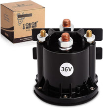 Load image into Gallery viewer, 36V Solenoid for EZGO RXV (2008-Up) | Heavy Duty 4 Terminal | OEM 609428 Replacement