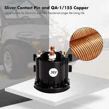 Load image into Gallery viewer, 36V Solenoid for EZGO RXV (2008-Up) | Heavy Duty 4 Terminal | OEM 609428 Replacement