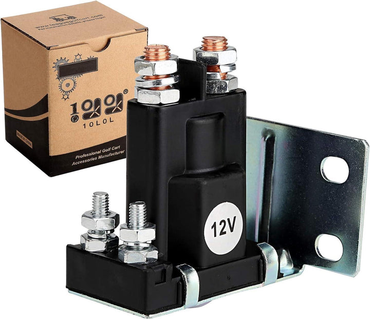 12V Solenoid for EZGO TXT & Marathon Gas (1979–1994) | 4 Terminal | OEM 16542-G1