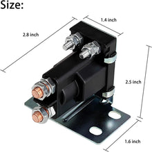 Load image into Gallery viewer, 12V Solenoid for EZGO TXT &amp; Marathon Gas (1979–1994) | 4 Terminal | OEM 16542-G1