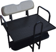 NOMAD Sandstone Rear Flip Seat Kit with Roof Supports for Yamaha G14-G22