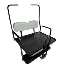 Load image into Gallery viewer, SGC NOMAD Rear Flip Seat Kit for Club Car DS 1982–2000.5 – Dove Gray Cushions, Roof Supports, Cargo Bed &amp; Grab Bar — included bundle component