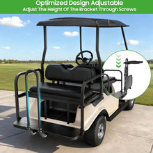 Load image into Gallery viewer, Universal Foldable Golf Cart Rear Bag Holder – No-Drill Mount, Fits Safety Grab Bars Up to 8″