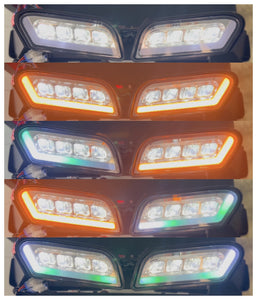 Bluetooth LED Light Kit for 2018+ Club Car Tempo/Onward Golf Cart - App Controlled