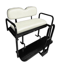 Load image into Gallery viewer, NOMAD Pure White Rear Flip Seat Kit for Club Car Precedent/Tempo/Onward Golf Cart