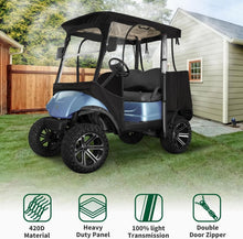 Load image into Gallery viewer, Yamaha Golf Cart Enclosure with Doors – Fits G14, G16, G22, G29 &amp; Drive 2 (2 Passenger Models)