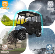 Load image into Gallery viewer, Yamaha Golf Cart Enclosure with Doors – Fits G14, G16, G22, G29 &amp; Drive 2 (2 Passenger Models)