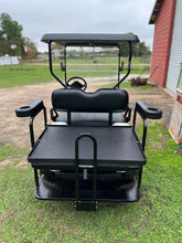 Load image into Gallery viewer, NOMAD Black Rear Flip Seat Kit for Yamaha G29 (Drive) Golf Cart
