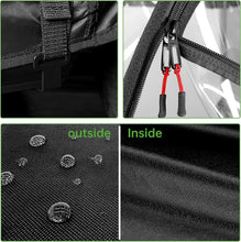 Load image into Gallery viewer, 4 Passenger Black &amp; Orange Golf Cart Enclosure for Club Car DS – 4-Sided Weather Protection