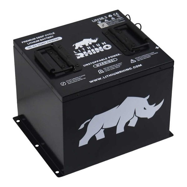 Rhino 36V 65Ah LiFePO4 Lithium Golf Cart Battery Conversion Kit – 2.5kWh All-In-One Bundle