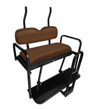 Load image into Gallery viewer, NOMAD Brown Rear Flip Seat Kit with Roof Supports for Club Car Precedent &amp; Tempo Golf Cart