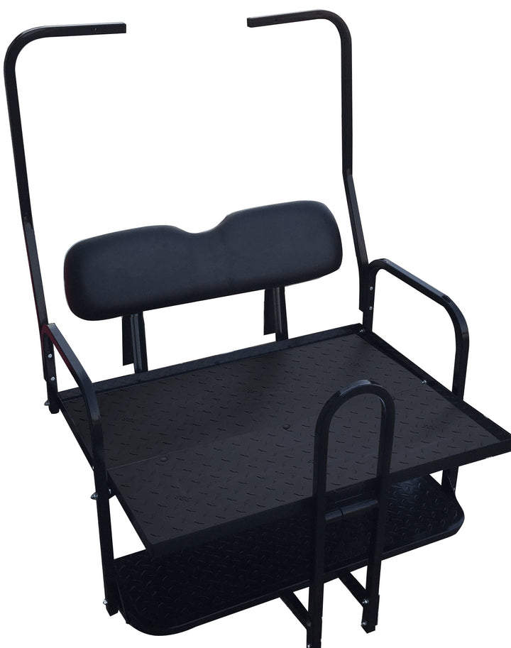 SGC NOMAD Rear Flip Seat Frame for Club Car DS 1982–2000.5 – Replacement Roof Supports, Cargo Bed & Grab Bar