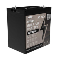 Rhino 48V 50Ah LiFePO4 Lithium Golf Cart Battery Conversion Kit – 2.56kWh All-In-One Bundle