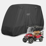 Heavy Duty Black Golf Cart Cover – All-Weather Protection for 2 & 4 Passenger Carts