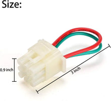 Load image into Gallery viewer, EZGO RXV Jumper Run Plug 2008-Up Electric Golf Cart | OEM 608039 Replacement Harness Connector
