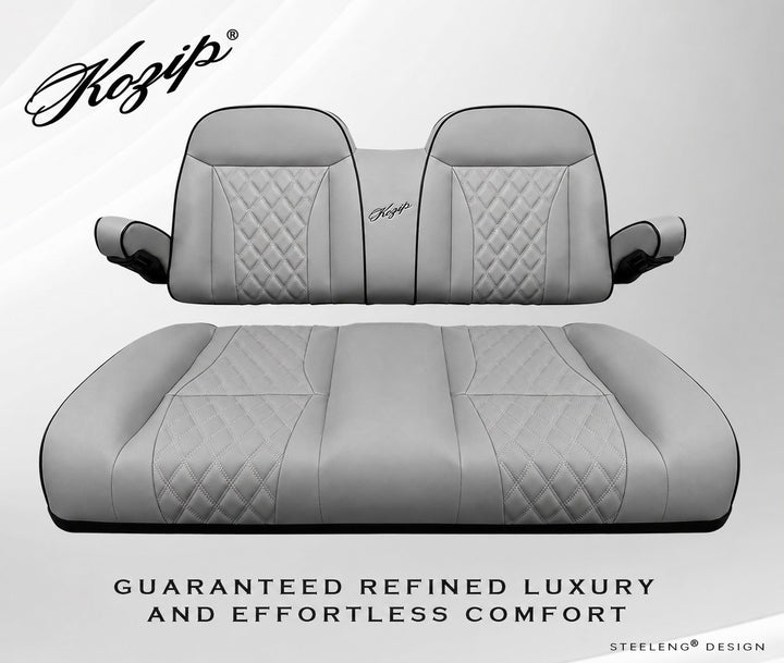 Kozip gray front cushions; see listing for cart and complete bundle fitment