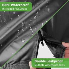 Load image into Gallery viewer, Heavy Duty Gray &amp; Black Golf Cart Cover – All-Weather Protection for 2 &amp; 4 Passenger Carts